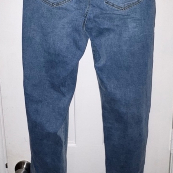 Fashion Nova Blue Straight Leg Jeans - Picture 6 of 13